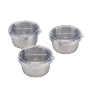 U-Konserve Round Mini Trio Set of 3