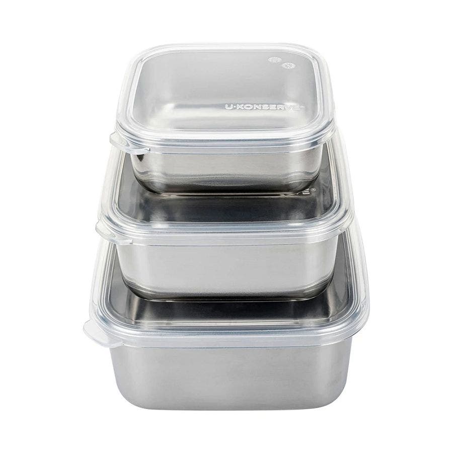 U-Konserve Square Nesting Trio Set of 3