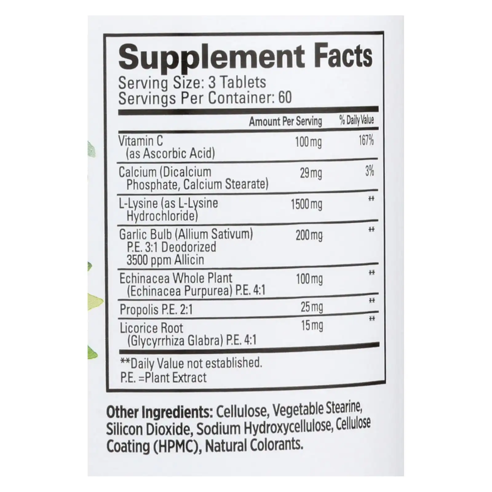 Quantum Health Super Lysine + 180 count - Image 3