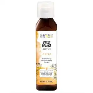 Aura Cacia Aromatherapy Body Oil – Relaxation – Tangy Citrus Aroma – 4 fl.oz.