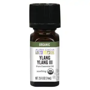 Aura Cacia Organic Essential Oil Ylang Ylang 0.25 oz