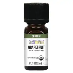 Aura Cacia Organic Essential Oil Grapefruit 0.25 oz