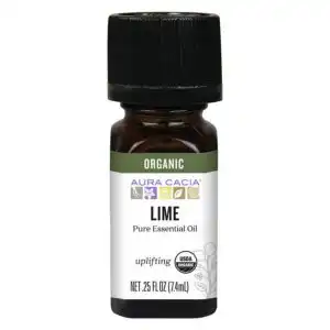 Aura Cacia Organic Essential Oil Lime 0.25 fl.oz.