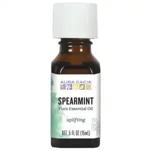 Aura Cacia Essential Oil Spearmint, 0.5 oz