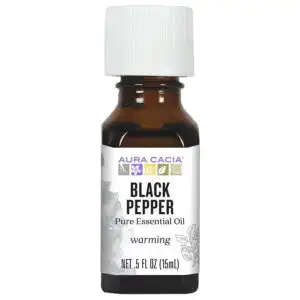 Aura Cacia Essential Oil Black Pepper – 0.5 fl.oz.