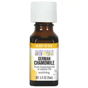 Aura Cacia German Chamomile in Jojoba Oil – 0.5 fl.oz. Aura Cacia German Chamomile in Jojoba Oil – 0.5 fl.oz.