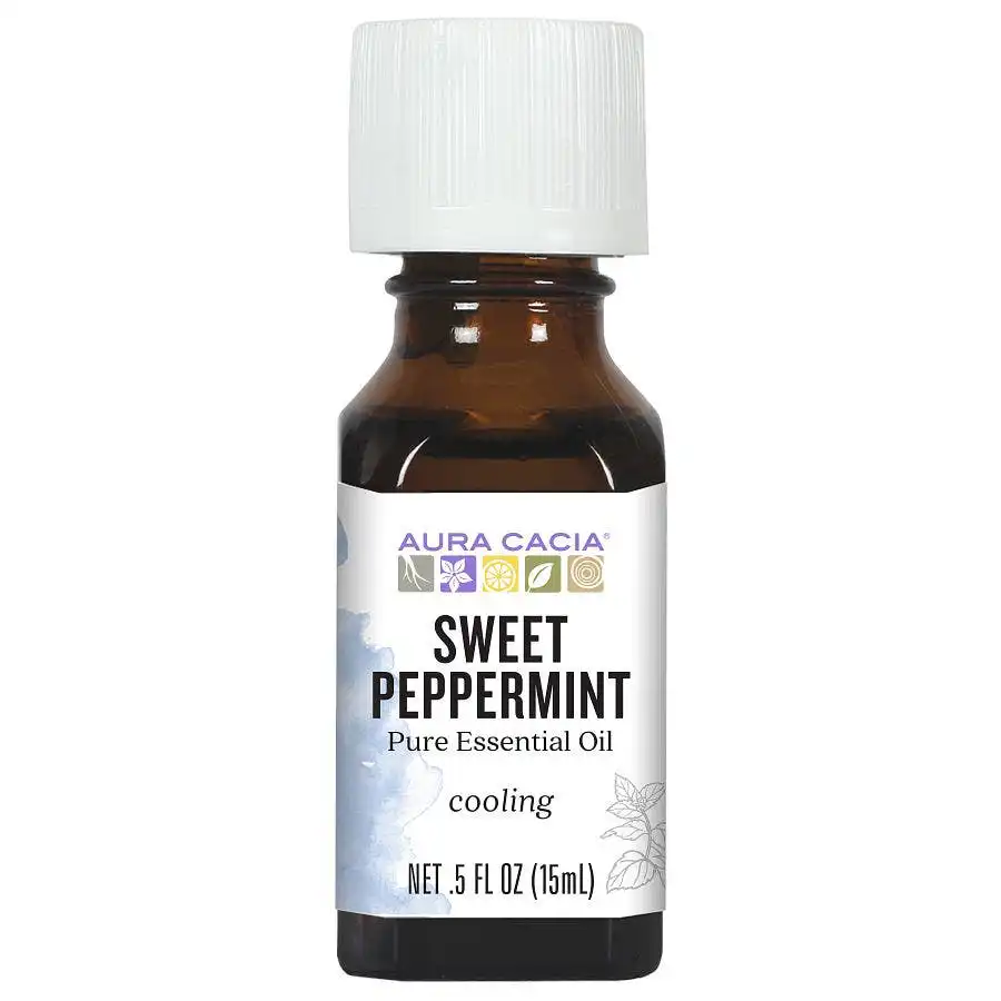 Aura Cacia Essential Oil Peppermint Sweet 0.50 fl.oz.