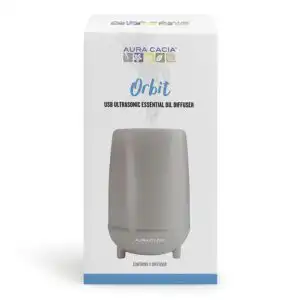Aura Cacia Orbit USB Ultrasonic Essential Oil Diffuser