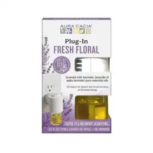 Aura Cacia Fresh Floral Plug-In 0.5 Fl. Oz. Aura Cacia Fresh Floral Plug-In 0.5 Fl. Oz.