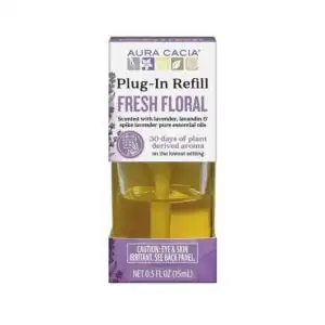 Aura Cacia Fresh Floral Plug-In Refill 0.5 Fl. Oz.