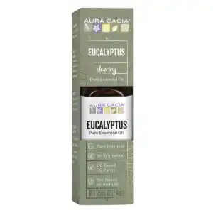 Aura Cacia Eucalyptus Essential Oil, Boxed 0.25 Fl. Oz.