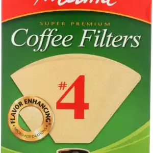 Melitta Natural #4 Cone Coffee Filters #4 Cone