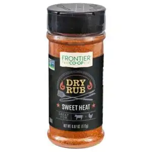 Frontier Co-op Sweet Heat Dry Rub 6.07 oz.