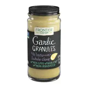 Frontier Co-op Garlic Granules 2.70 oz. Frontier Co-op Garlic Granules 2.70 oz.