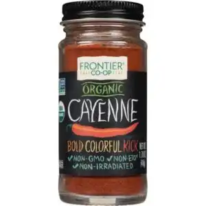 Frontier Co-op Cayenne Chili Pepper, Ground, Organic 1.70 oz.