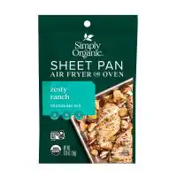 Simply Organic Sheet Pan Seasoning Zesty Ranch .99 oz.