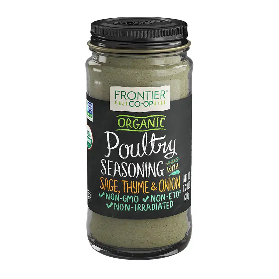 Frontier Co-op Organic Poultry Seasoning 1.20 oz.