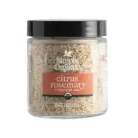 Simply Organic Citrus Rosemary Finishing Salt 2.29 OZ