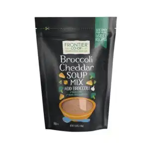 Frontier Co-op Broccoli Cheddar Soup Mix 4.59 OZ Frontier Co-op Broccoli Cheddar Soup Mix 4.59 OZ