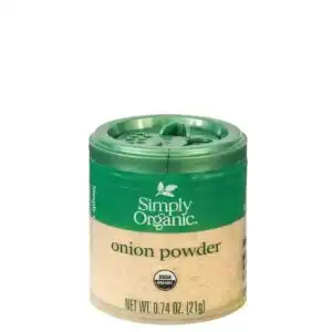 Simply Organic Onion White Powder Organic 0.74 oz.