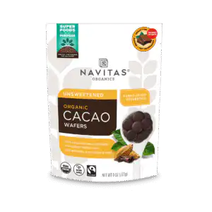 Navitas Organics Organic Unsweetened Cacao Wafers Navitas Organics Organic Unsweetened Cacao Wafers