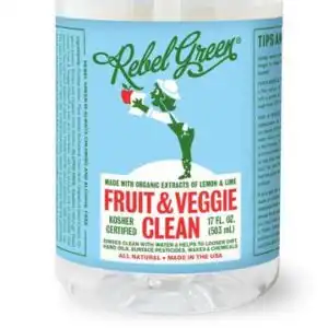 Rebel Green Fruit & Veggie Clean Produce Wash Spray 17 fl. oz. Rebel Green Fruit & Veggie Clean Produce Wash Spray 17 fl. oz.
