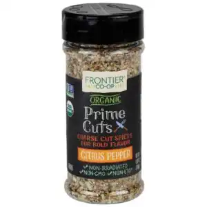 Frontier Co-op Organic Prime Cuts Citrus Pepper 4.09oz.