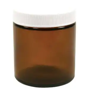 Frontier Co-op 4 oz. Amber Wide Mouth Jar with Cap 6 count Frontier Co-op 4 oz. Amber Wide Mouth Jar with Cap 6 count