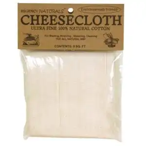 Regency 100% Natural Cotton Cheesecloth 9 square feet Regency 100% Natural Cotton Cheesecloth 9 square feet