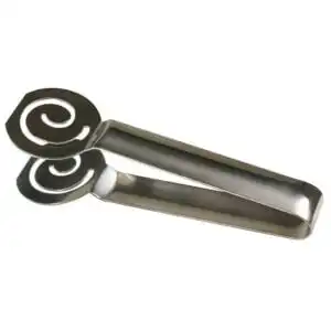 Frontier Co-op Decorative Tea Bag Squeezer 5 1/4″, Stainless Steel