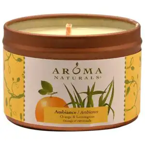 Aroma Naturals Soy VegePure Candles Hope (Pale Pink) To Go Tins 2 1/2″ x 1 3/4″ 15 hours burn time