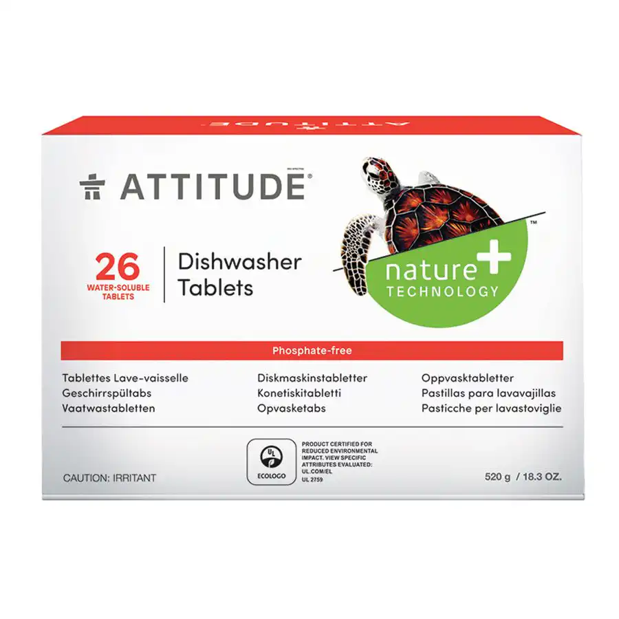 Attitude Dishwasher Tablets 26 count