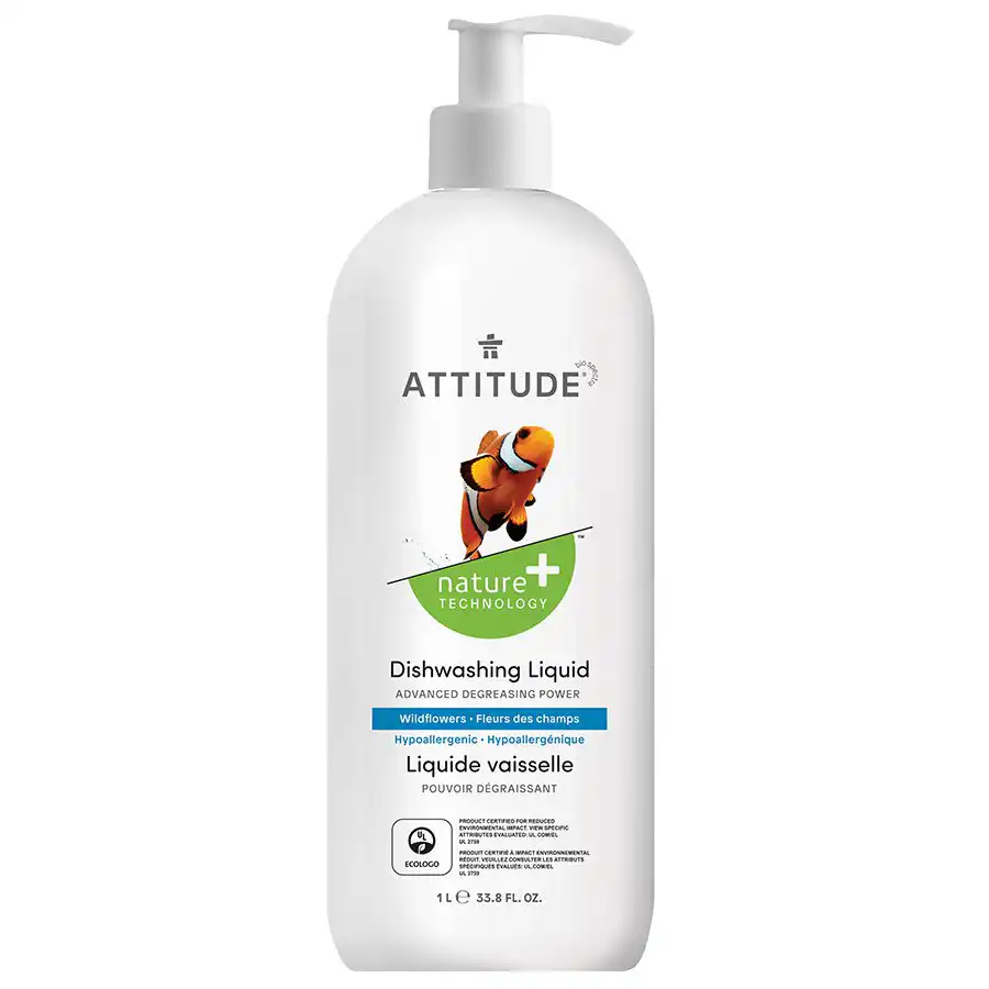 Attitude Wildflowers Dishwashing Liquid 33.8 fl. oz.