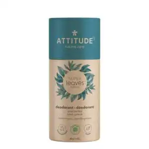 Attitude Deodorant, Plastic-Free, Unscented 3 oz.