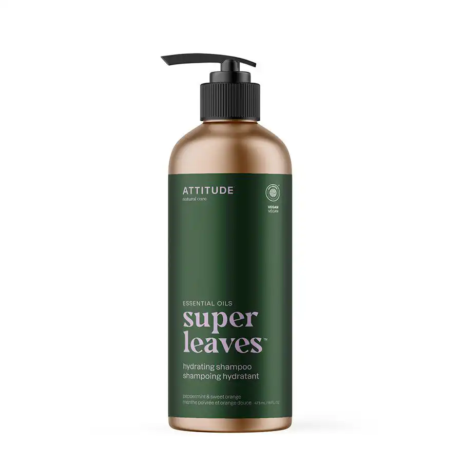 Attitude Super Leaves Peppermint and Sweet Orange Hydrating Shampoo 16 fl. oz.