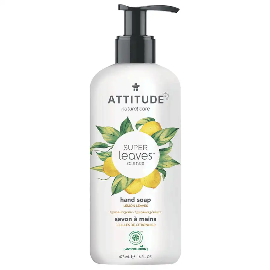 Attitude Unscented Extra Gentle Hand Soap 16. fl. oz.