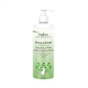 Babo Botanicals Family Size Swim & Sport Shampoo & Wash 16 fl. oz.