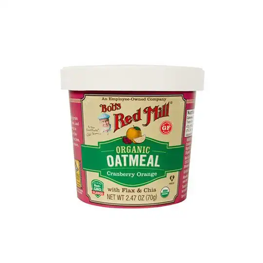 Bob's Red Mill Cranberry Orange Organic Oatmeal Cups 12 (2.47 oz.) cups