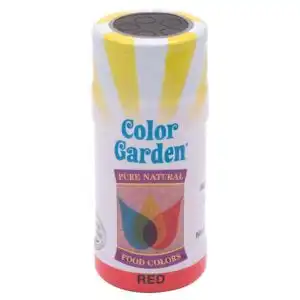 Color Garden Natural Sugar Crystals Red 3 oz.