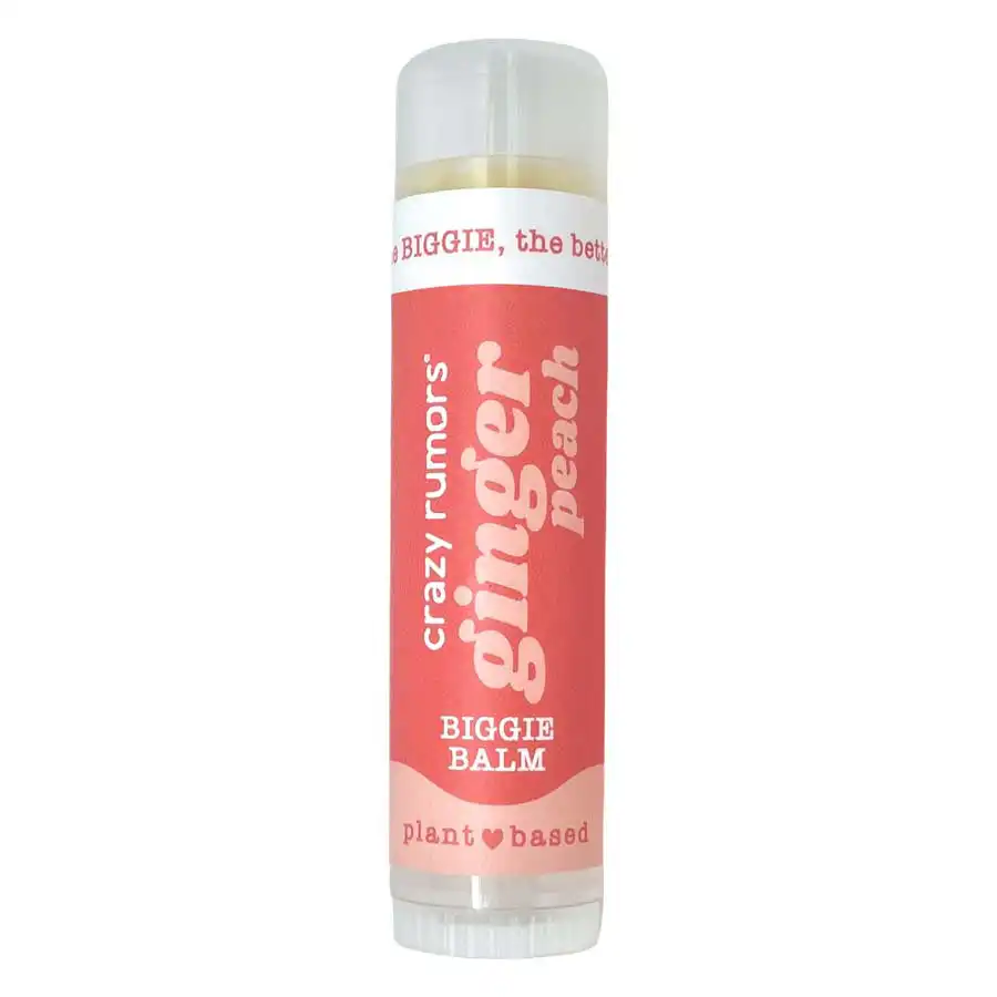 Crazy Rumors Ginger Peach Biggie Lip Balm 0.55oz