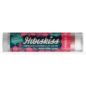 Crazy Rumors Coral Tinted Lip Balm 0.15 oz.