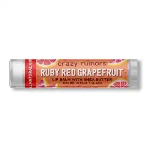 Crazy Rumors Ruby Red Grapefruit Lip Balm 0.15 oz. Crazy Rumors Ruby Red Grapefruit Lip Balm 0.15 oz.