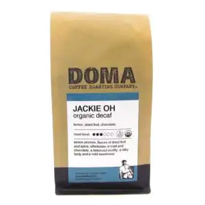 DOMA Coffee Roasting Company Organic Jackie Oh Decaf Whole Bean Coffee DOMA Coffee Roasting Company Organic Jackie Oh Decaf Whole Bean Coffee