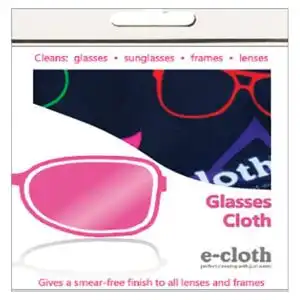 E-Cloth Glasses Cleaning Cloth 7 1/2 x 7 1/2