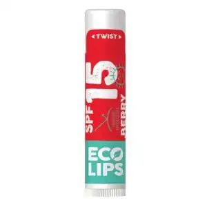 Eco Lips Berry SPF 15 Broad Spectrum Sunscreen Lip Balm .15 oz