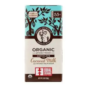 Equal Exchange Organic Chocolate Bars (Seasonal) Chocolate w 10 (3.5 oz.) bars