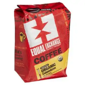 Equal Exchange Organic Colombian Whole Bean Coffee 12 oz.
