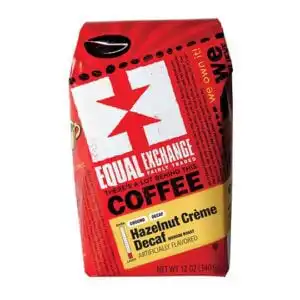 Equal Exchange Hazelnut Creme Decaf Ground Coffee 12 oz.
