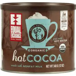 Equal Exchange Organic Hot Cocoa Mix 12 oz. Equal Exchange Organic Hot Cocoa Mix 12 oz.