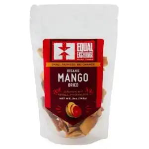 Equal Exchange Organic Dried Mango Snacks 5 oz.
